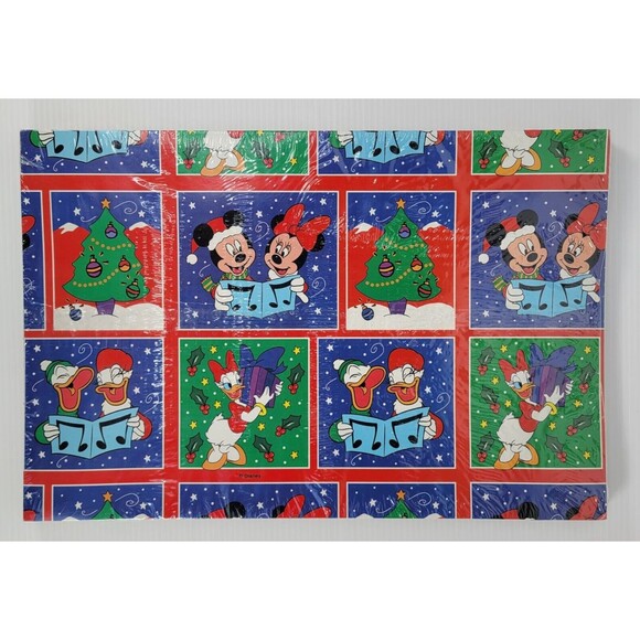 Mickey Unlimited Christmas Gift Boxes 3 Holiday Shirt Box Lids Donald Vintage - Picture 2 of 3